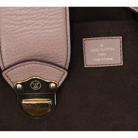 Louis Vuitton Monogram Mahina Solar PM Shoulder Bag M93445 Poudre Taupe Leather - Picture 12 of 12